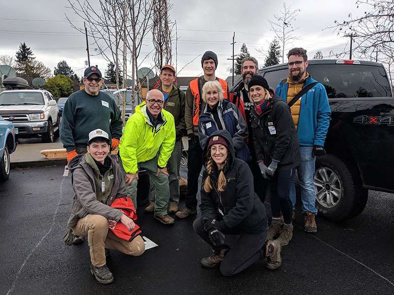 Richard Beauchamp with Friends of Trees in Portland, OR